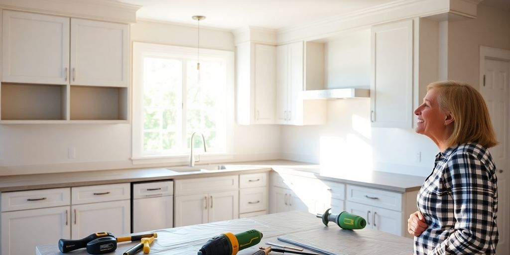 Johns Creek kitchen remodel in progress.