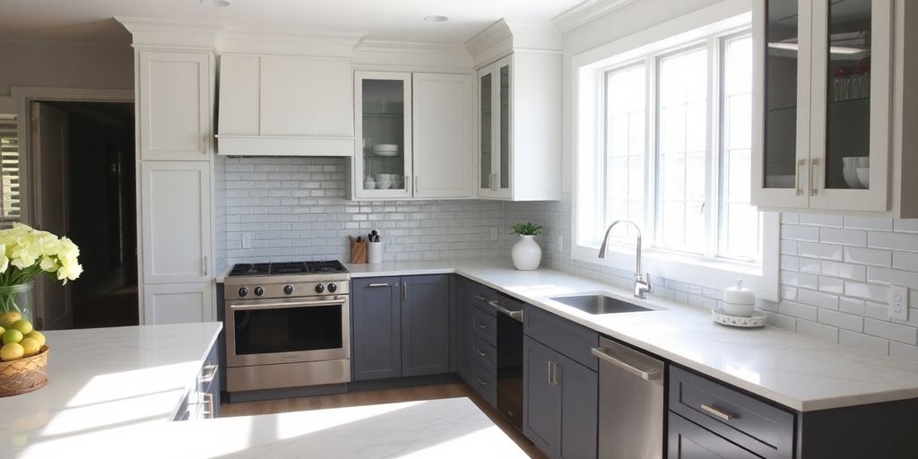 Home renovation in a charming neighborhood.