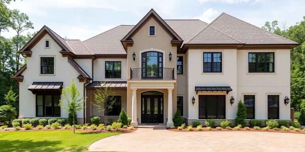 Beautiful custom home construction in Druid Hills.