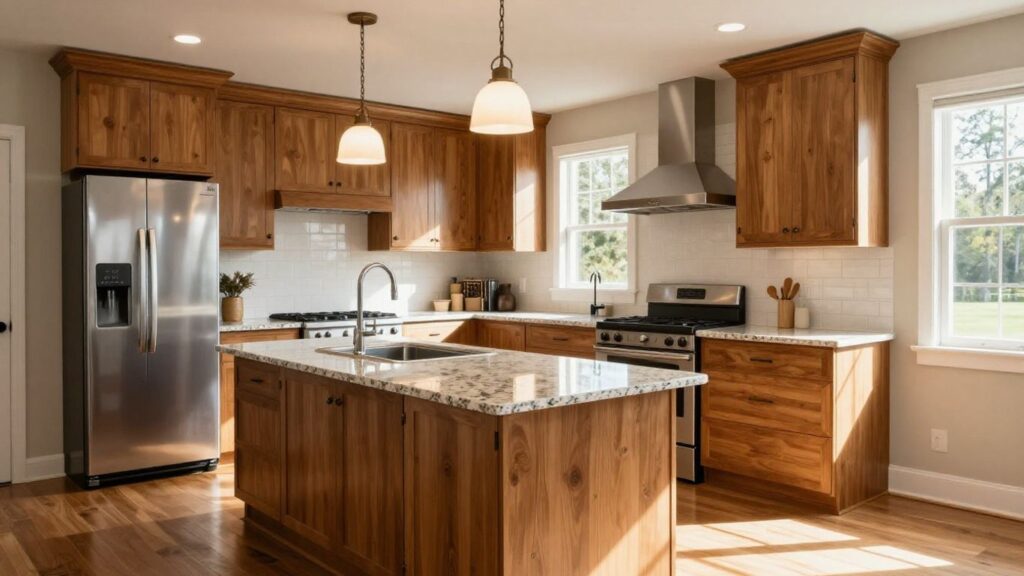 Modern kitchen remodel in Berkeley Lake, Georgia.