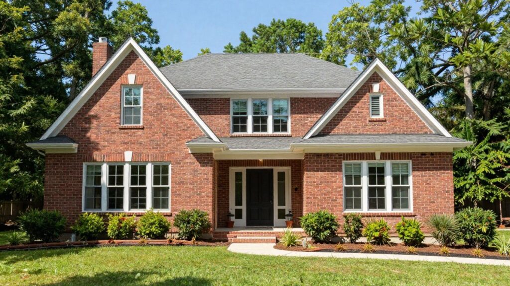 New house room addition in Berkeley Lake, Georgia.