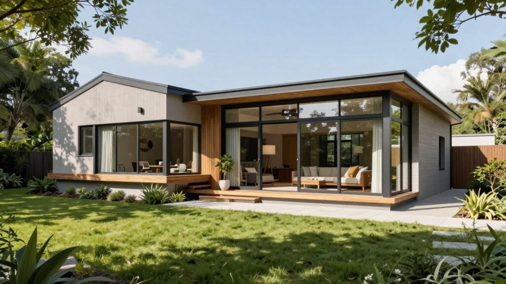 Home extension in Berkeley Lake, Georgia