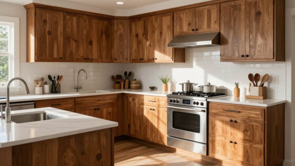 Modern kitchen renovation in Berkeley Lake, Georgia.